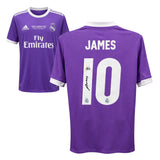 James Rodriguez Signed Real Madrid UCL Soccer Jersey #10 with Beckett Witness
