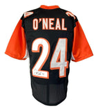 Deltha O'Neal Signed Cincinnati Bengals Jersey (Sports Integrity) 2xPro Bowl D.B