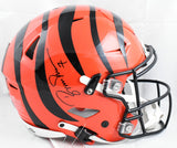 Boomer Esiason Autographed Bengals F/S Speed Flex Helmet - Beckett W *Damaged