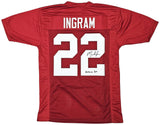 ALABAMA MARK INGRAM AUTOGRAPHED SIGNED RED JERSEY "HEISMAN 09" PSA/DNA 216944