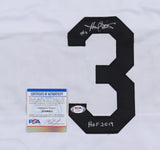 Harold Baines Signed Chicago White Sox 1983 Throwback Jersey "HOF 19" (PSA COA)