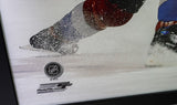 Joe Sakic Autographed Colorado Avalanche Art Piece on Canvas Frame