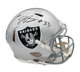 Lynn Bowden Jr. Signed Las Vegas Raiders Speed Authentic NFL Helmet