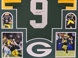 FRAMED GREEN BAY PACKERS CHRISTIAN WATSON AUTOGRAPHED SIGNED JERSEY BECKETT HOLO