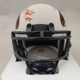 DRAKE LONDON SIGNED ATLANTA FALCONS LUNAR ECLIPSE SPEED MINI HELMET BECKETT