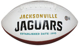 Fred Taylor Autographed/Signed Jacksonville Jaguars Logo Football Beckett 40607