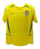 Rivaldo Signed Brazil National Team Jersey (Beckett) 2002 World Cup Champion