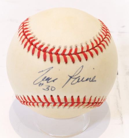 Tim Raines Autographed Official National League Baseball JSA COA