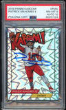 2018 Panini Absolute KABOOM! #K-PMA Patrick Mahomes Auto PSA 8/10 NEAR MINT