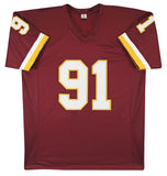 Ryan Kerrigan Authentic Signed Maroon Pro Style Jersey Autographed BAS Witnessed