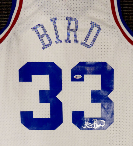 Celtics Larry Bird Auto Mitchell & Ness 1988 All Star Jersey Beckett WA54224