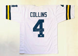 NICO COLLINS AUTOGRAPHED SIGNED COLLEGE STYLE JERSEY w/ JSA COA