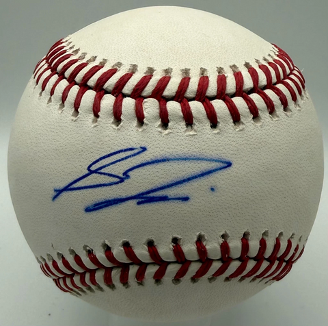 Brewers Gold Glover SAL FRELICK Signed Official MLB Baseball AUTO - BAS