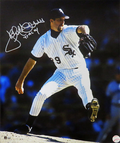 Jack McDowell Signed Chicago White Sox Action 16x20 Photo w/93 AL CY - (SS COA)