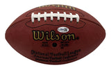 Otto Graham HOF Signed Official Wilson NFL Football Browns JSA 214096