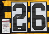 Le'Veon Bell Signed Pittsburgh Steelers Bumble Bee Throwback Jersey (JSA COA) RB