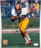 Charley Taylor Autographed 8x10 Photograph Inscribed "HOF 84" (JSA COA)