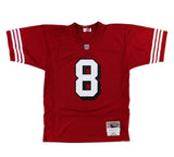 Steve Young Signed San Francisco 49ers Mitchell & Ness Red NFL Jersey