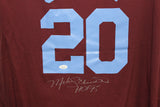 Mike Schmidt Signed Philadelphia Phillies Red Cooperstown Jersey HOF JSA 30494