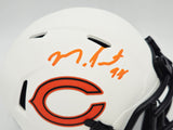 MONTEZ SWEAT AUTOGRAPHED BEARS LUNAR ECLIPSE WHITE SPEED MINI HELMET JSA 232849