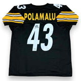 Troy Polamalu Autographed Signed Jersey - Black - Beckett Authenticated
