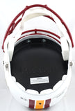 Deion Sanders Autographed Washington F/S Flat White Speed Helmet- Beckett W Holo