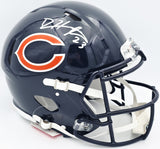 Devin Hester Autographed Bears Blue Full Size Authentic Speed Helmet Beckett BS4