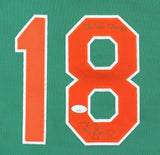 Darryl Strawberry Signed New York Mets St Patty's Day Jersey "86 WS Champs"(JSA)