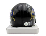 Kyle Hamilton Autographed Speed Mini Football Helmet Baltimore Ravens Beckett