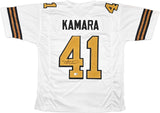 New Orleans Saints Alvin Kamara Autographed Signed White Jersey Beckett Wit