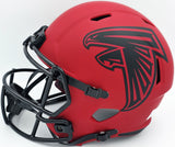 MICHAEL VICK AUTOGRAPHED FALCONS RAVE RED FULL SIZE HELMET BECKETT 243611