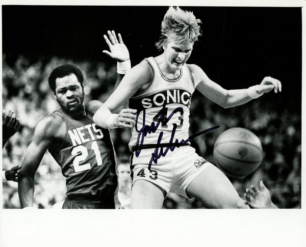 Jack Sikma Autographed Signed 8x10 Photo Seattle Supersonics MCS Holo #70231
