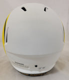 KURT WARNER SIGNED RAMS F/S LUNAR ECLIPSE SPEED REPLICA HELMET BECKETT QR CODE