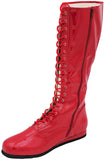 RIC FLAIR AUTOGRAPHED SIGNED RED RIGHT FOOTED BOOT WWE "16X" JSA STOCK #228115