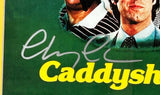 Chevy Chase Autographed Caddyshack Movie Poster in 16.5"Wx25.5"H Frame PSA/DNA