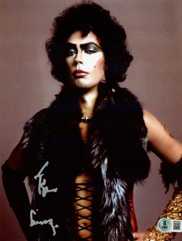 Tim Curry Autographed/Signed Rocky Horror Picture Show 8x10 Photo Beckett 54822