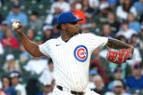 Edward Cabrera Signed Chicago Cubs Pinstriped Jersey (Wilder) Newest Cub Pitcher