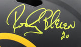 Rocky Bleier Signed Steelers Full Size Eclipse Replica Helmet Beckett 158935
