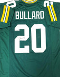 Packers Safety JAVON BULLARD Signed Custom Replica GREEN Jersey AUTO - JSA