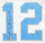 Tim Patrick Signed Detroit Lions Jersey (Beckett) Ex Utah Utes Wide Receiver