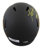 ASU Terrell Suggs "Fork Em" Signed Black Full Size Speed Rep Helmet BAS Witness