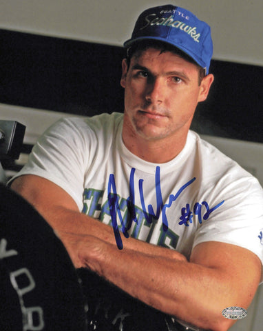 Dave Wyman Autographed Signed 8x10 Photo Seattle Seahawks MCS Holo #63227