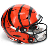 Ja'Marr Chase Autographed Cincinnati Bengals Speedflex Authentic Helmet Beckett