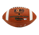 Joe Burrow Autographed CFP LSU National Champions 2019 Official Football - COA