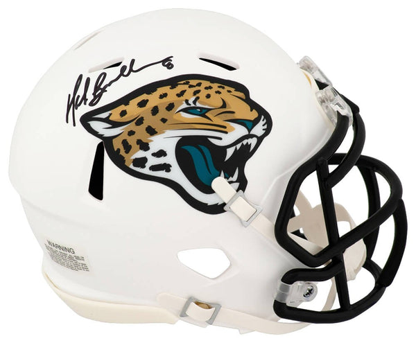 Mark Brunell Signed Jaguars RAVE Riddell Speed Mini Helmet (SCHWARTZ SPORTS COA)
