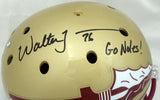 WALTER JONES AUTOGRAPHED FLORIDA STATE FULL SIZE HELMET "GO NOLES!" MCS 157866