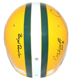 Jim Taylor Paul Hornung & Boyd Dowler Autographed Packers TK Helmet w/JSA 22292