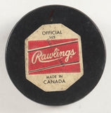 Stan Mikita Signed Chicago Blackhawks Logo Puck w/Display Case (PSA) HOF Center