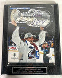 Artturi Lehkonen Colorado Avalanche Autographed 8x10 Photo with Plaque | JSA COA