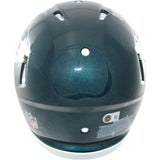 Devonta Smith Signed Philadelphia Eagles Proline Helmet Beckett Witness 58608